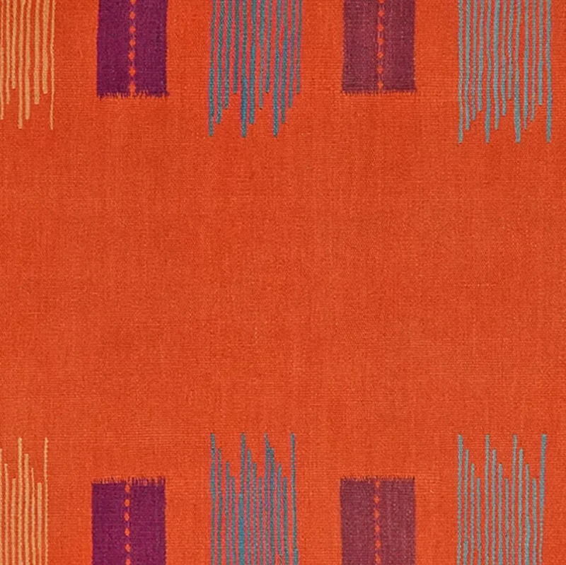 Kelim Gashgai · Handgewebt – Rot, 246x107 cm