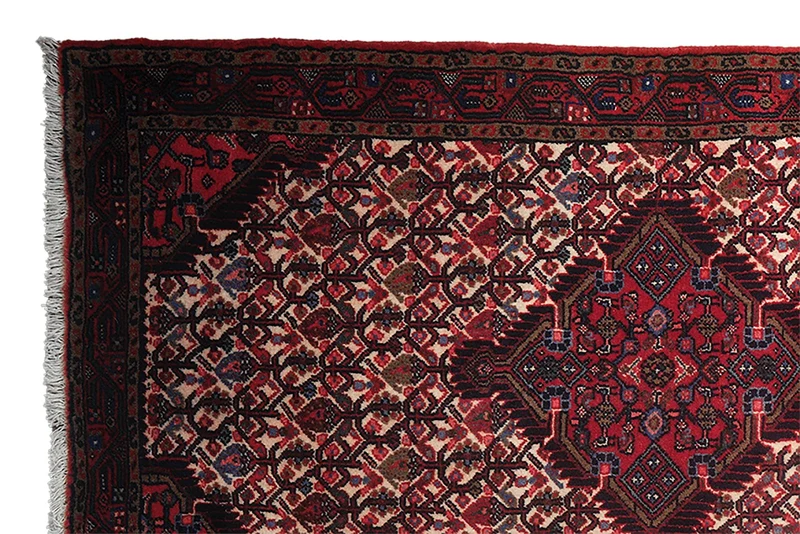 Assadabad · Handgeknüpft – Beige, 301x83 cm