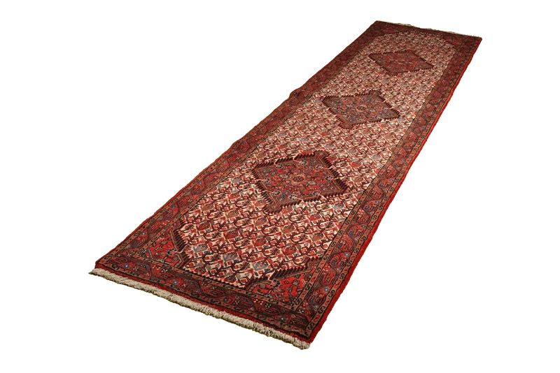 Assadabad · Handgeknüpft – Beige, 301x83 cm