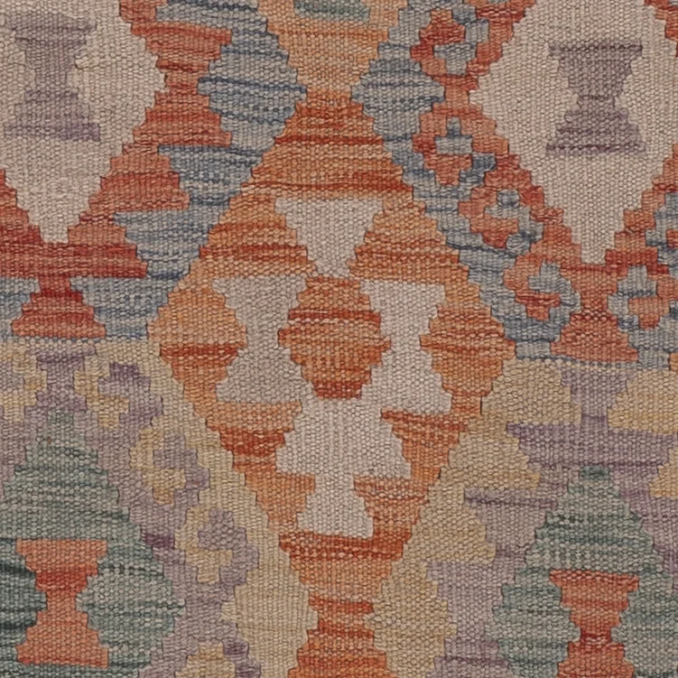 Kelim Teppich - Splash - 104 x 147 cm - mehrfarbig