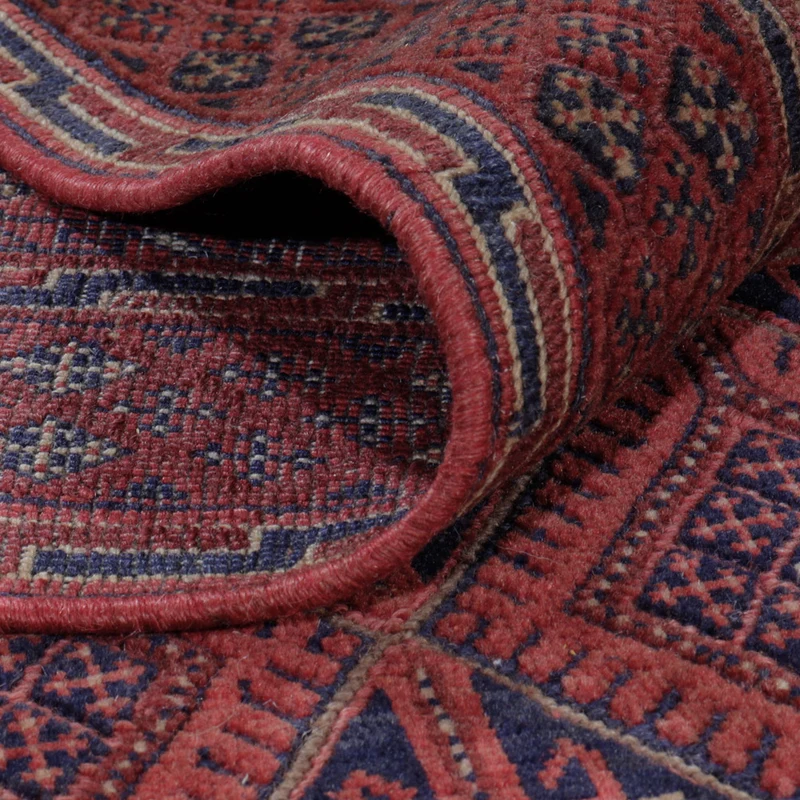 Kelim Afghan Teppich 132x172cm - mehrfarbig