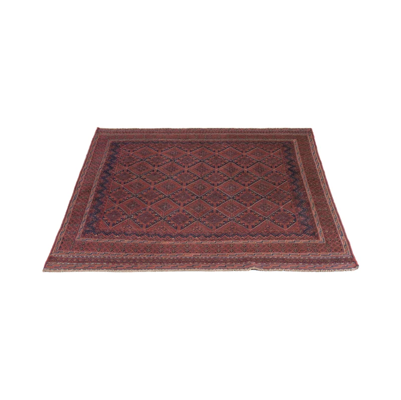 Kelim Afghan Teppich 132x172cm - mehrfarbig