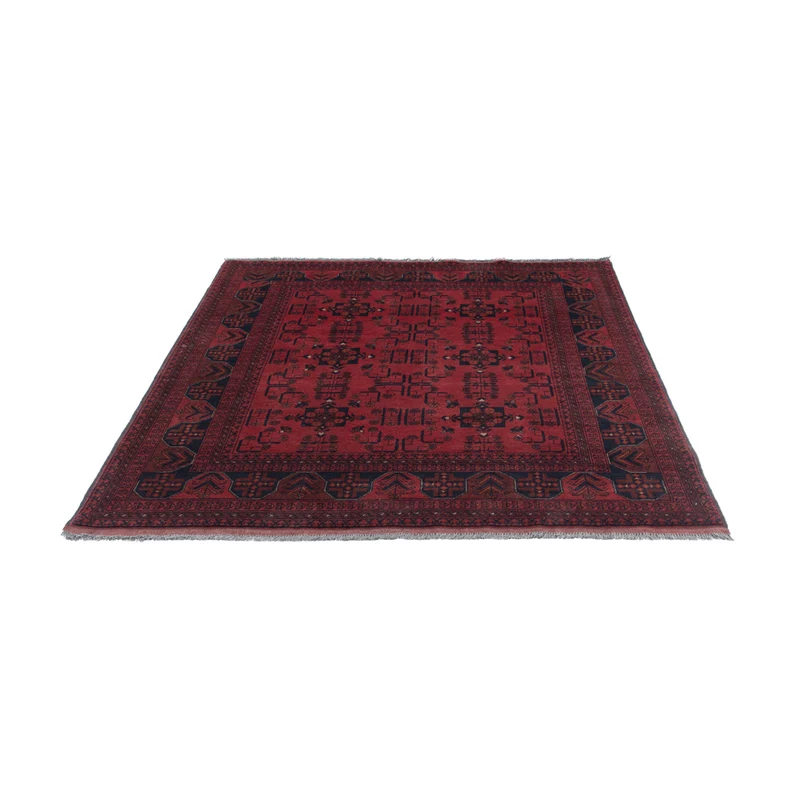 Afghan Teppich - Kunduz - 154 x 203 cm - rot