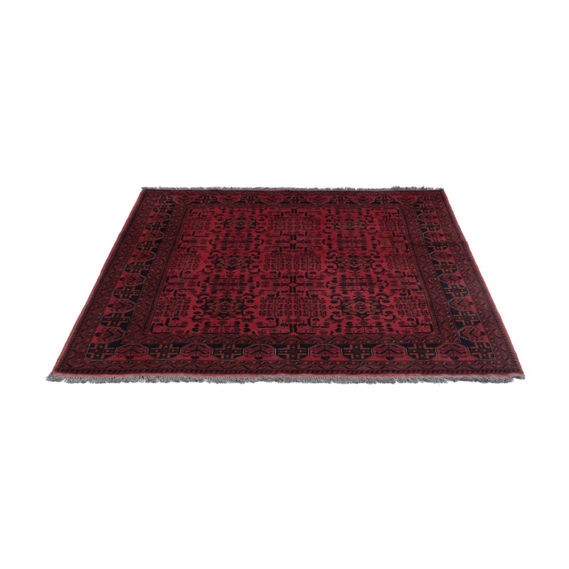 Afghan Teppich - Kunduz - 154 x 197 cm - rot