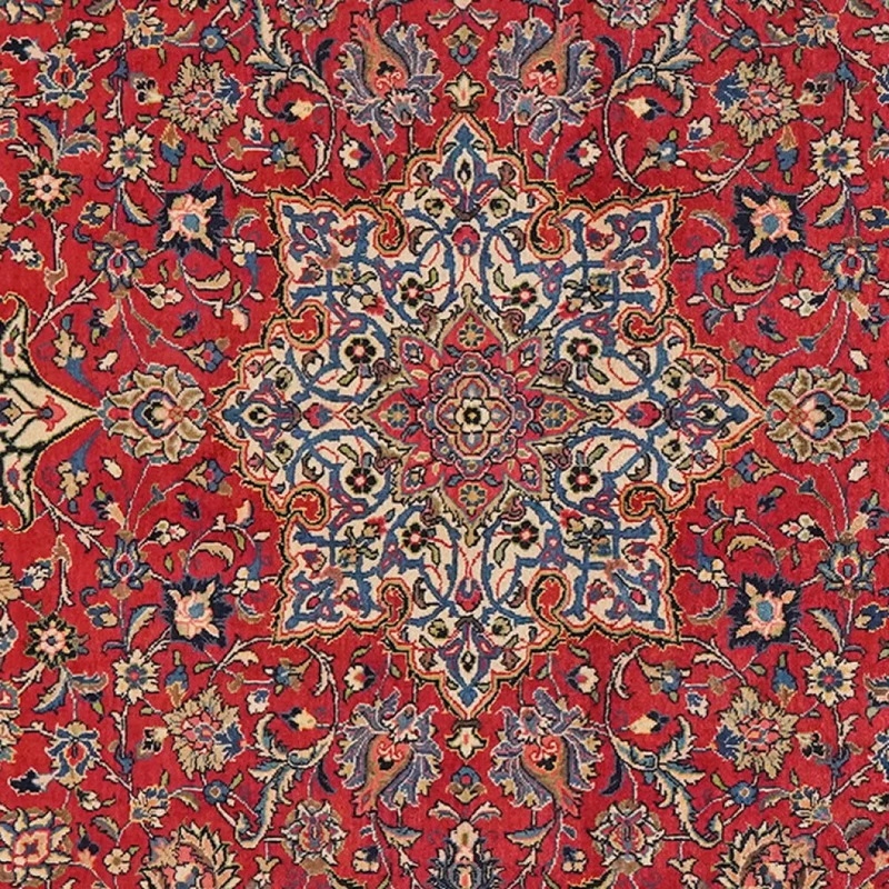 Sarough · Handgeknüpft – Rot, 323x211 cm