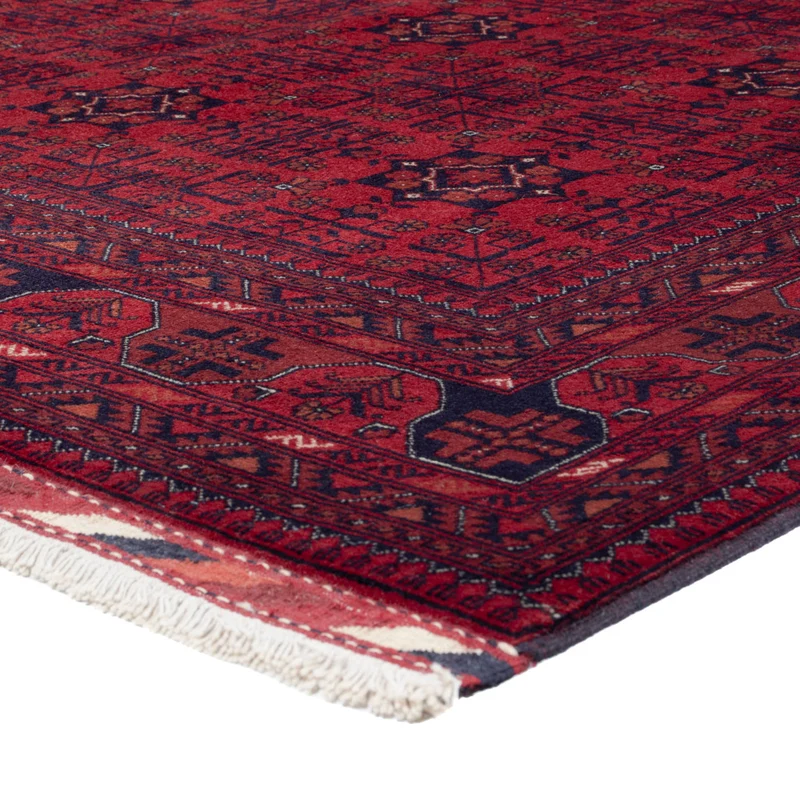Afghan Teppich 176x257cm - Orientteppich - rot