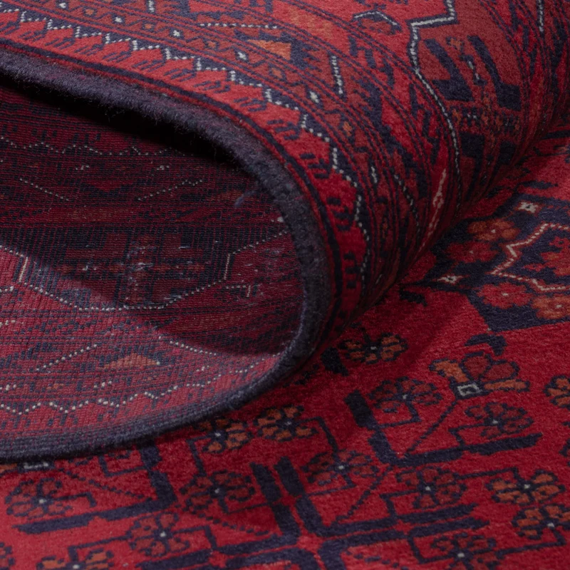 Afghan Teppich 176x257cm - Orientteppich - rot