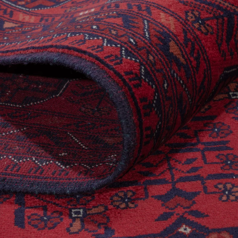 Afghan Teppich 175x250cm - Orientteppich - rot