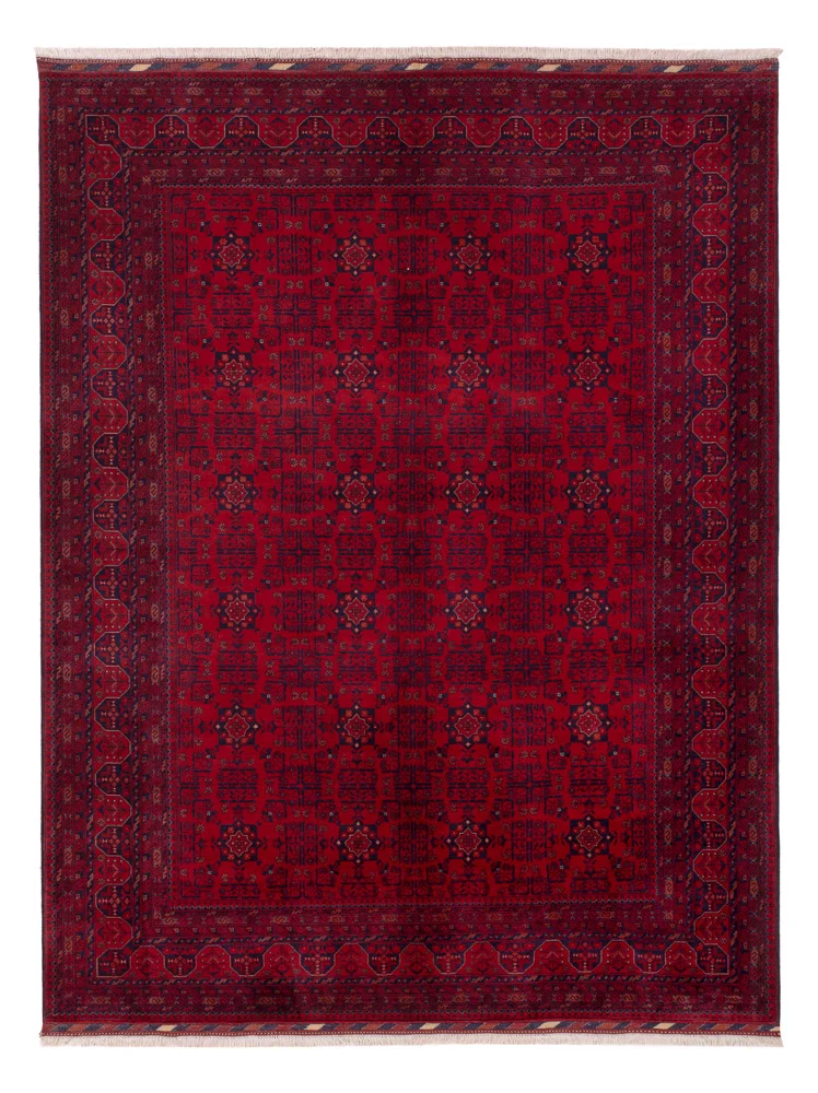 Afghan Teppich 181x242cm - Orientteppich - rot