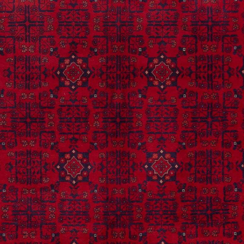 Afghan Teppich 181x242cm - Orientteppich - rot