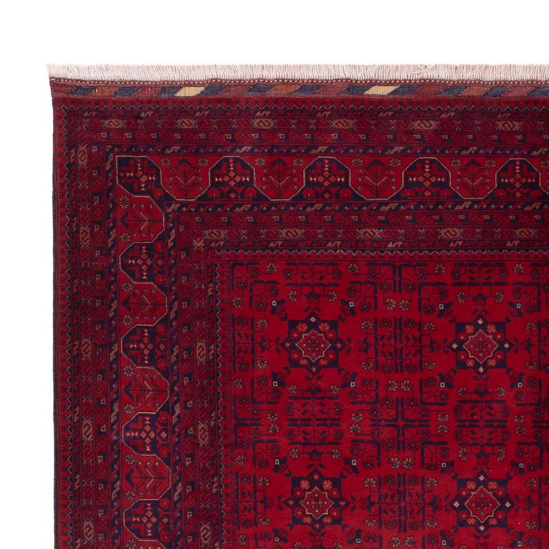 Afghan Teppich 181x242cm - Orientteppich - rot