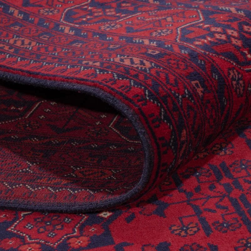 Afghan Teppich 181x242cm - Orientteppich - rot