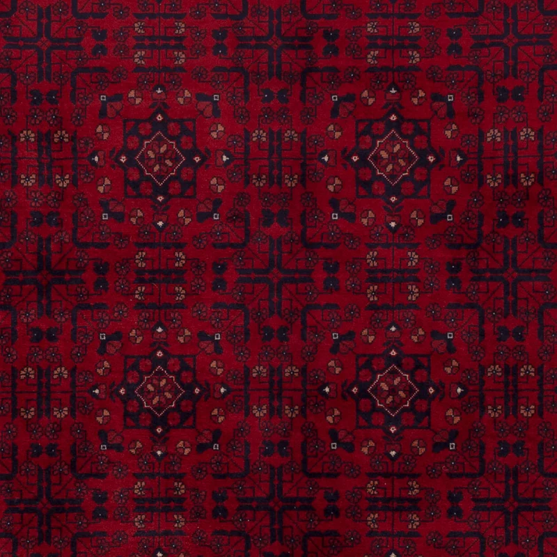 Afghan Teppich 176x240cm - Orientteppich - rot