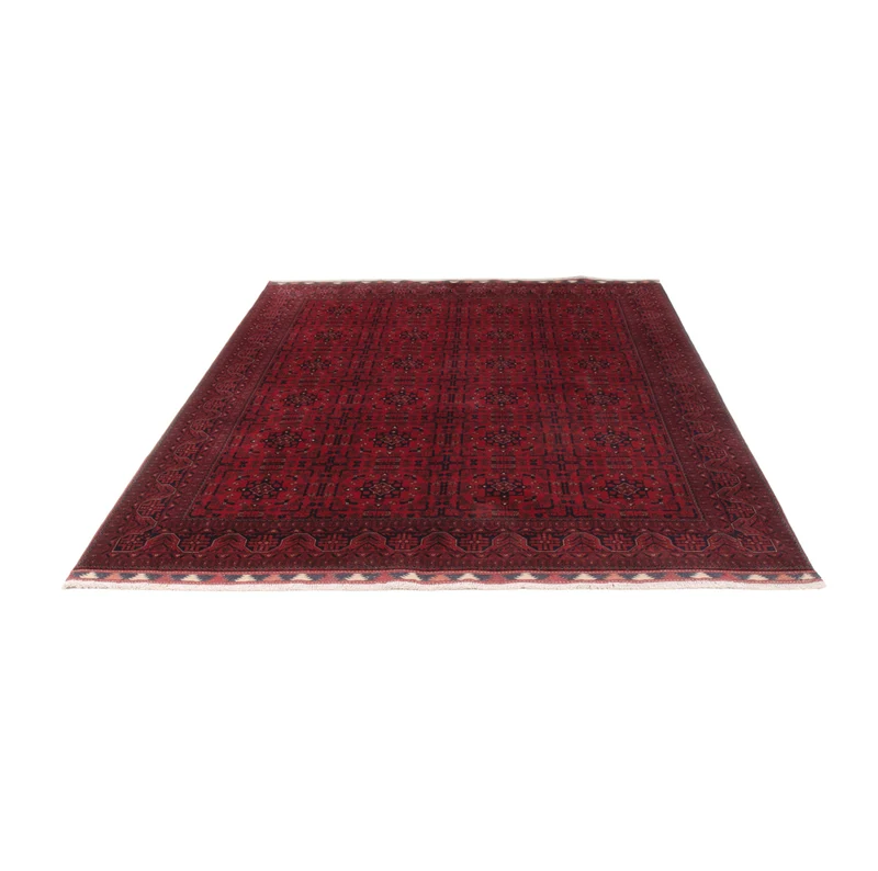 Afghan Teppich 176x240cm - Orientteppich - rot