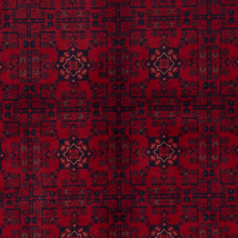 Afghan Teppich 170x248cm - Orientteppich - rot