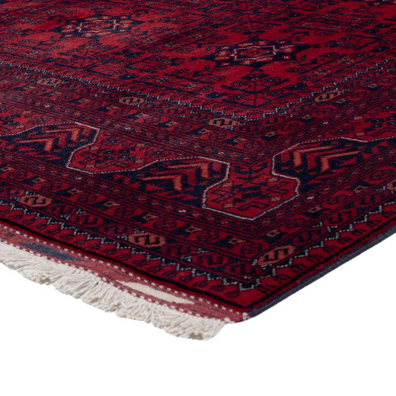 Afghan Teppich 170x248cm - Orientteppich - rot