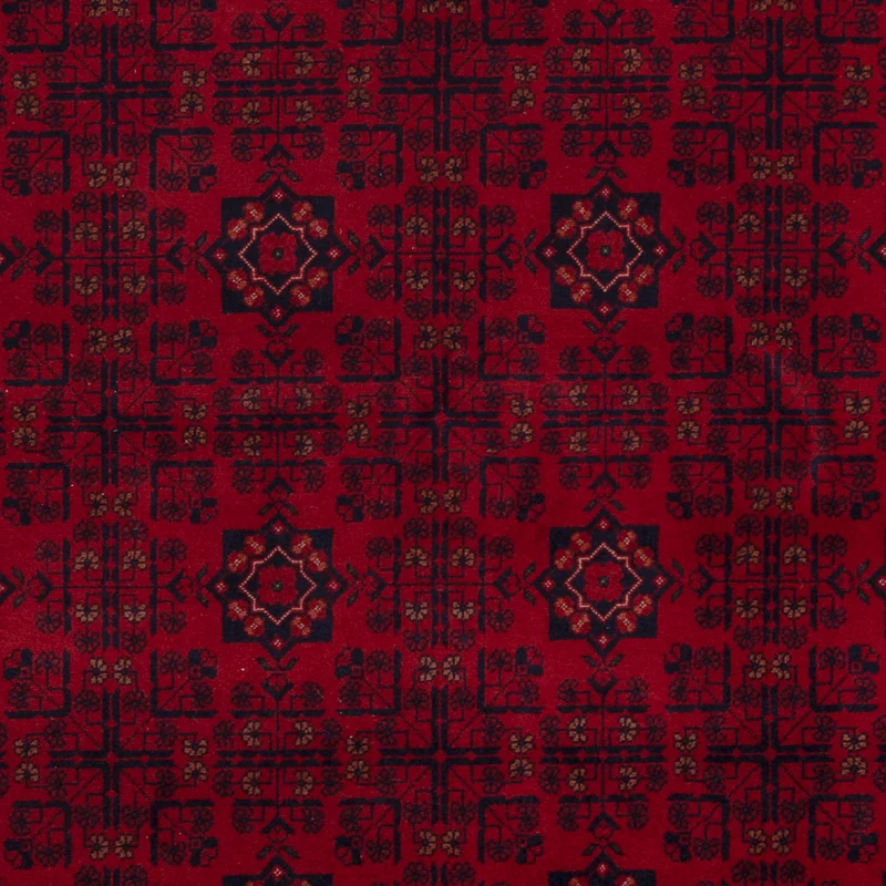 Afghan Teppich 172x243cm - Orientteppich - rot