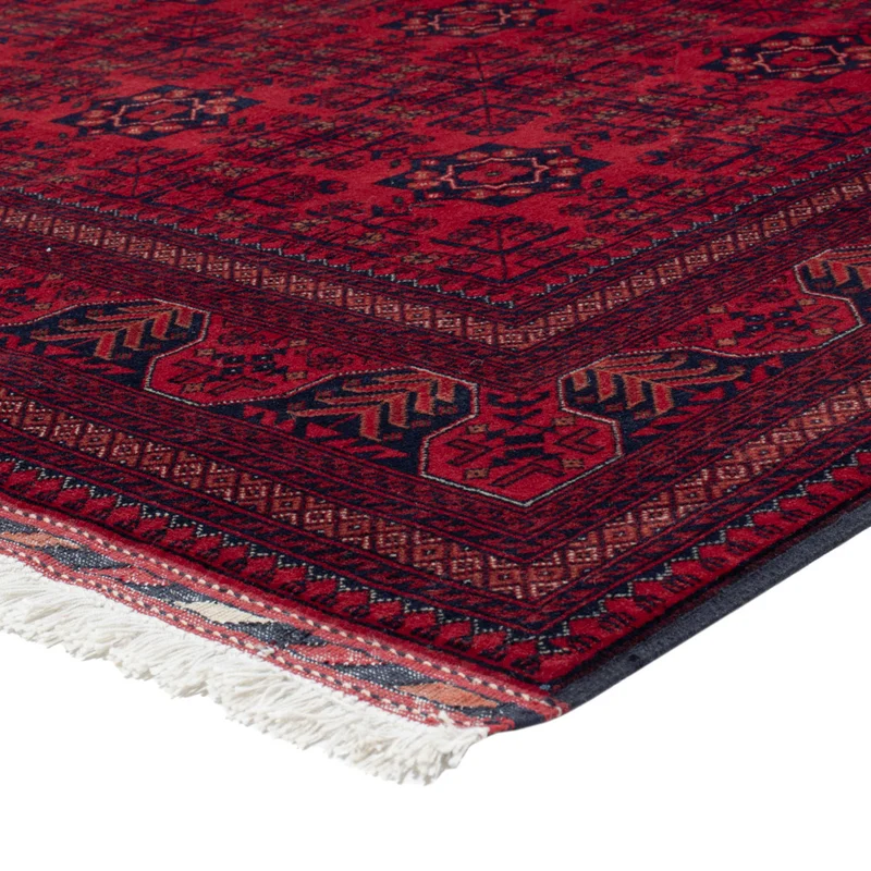 Afghan Teppich 172x243cm - Orientteppich - rot