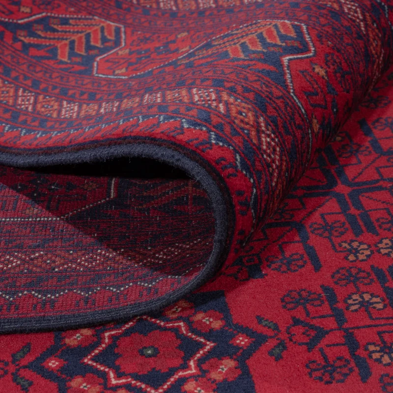 Afghan Teppich 172x243cm - Orientteppich - rot