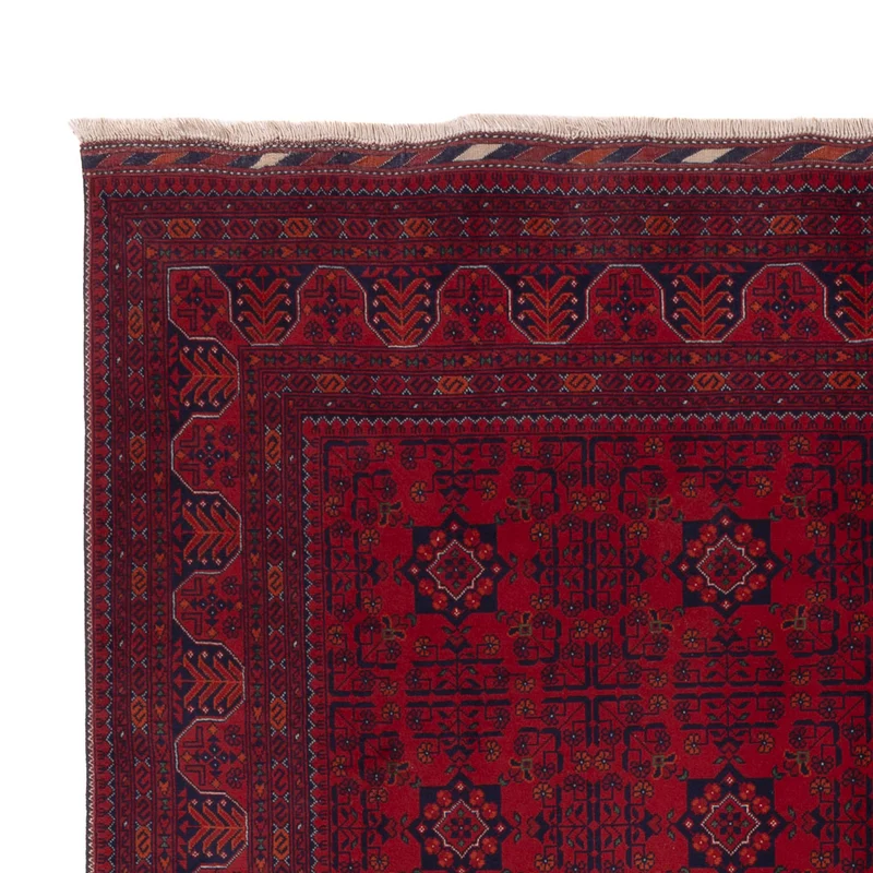 Afghan Teppich 171x240cm - Orientteppich - rot