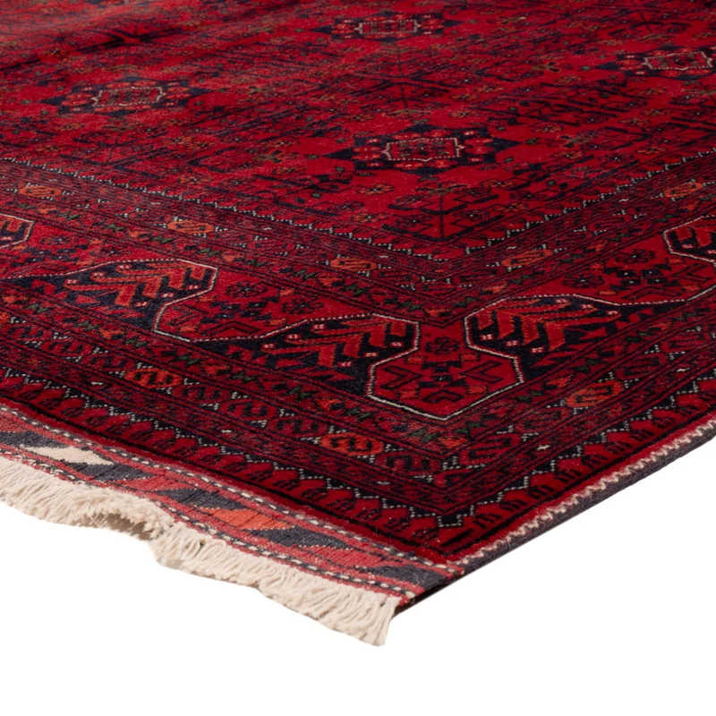 Afghan Teppich 171x240cm - Orientteppich - rot