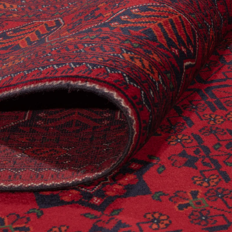 Afghan Teppich 171x240cm - Orientteppich - rot