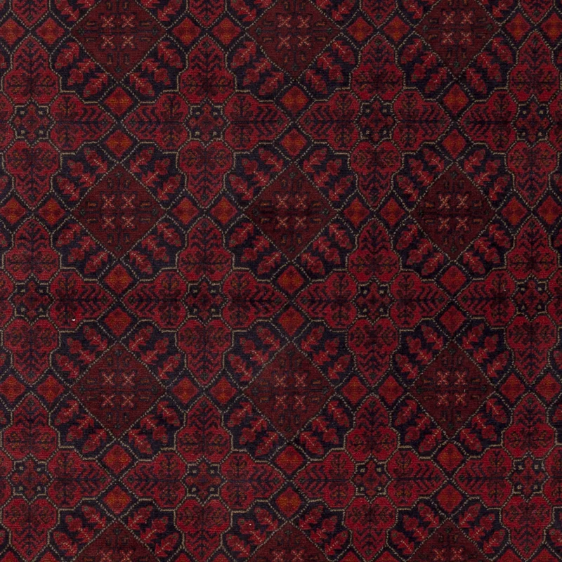 Afghan Teppich - Kunduz - 204 x 296 cm - rot