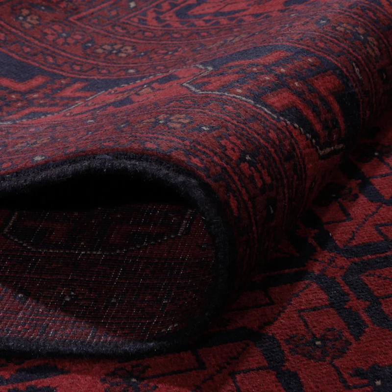 Afghan Teppich - Kunduz - 204 x 296 cm - rot