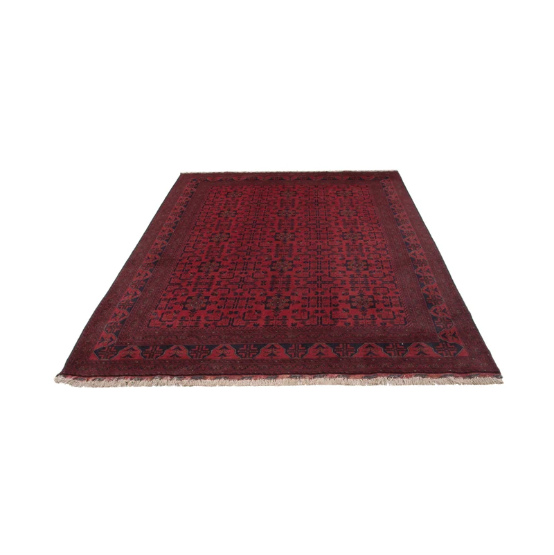 Afghan Teppich - Kunduz - 204 x 296 cm - rot