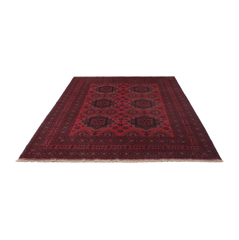 Afghan Teppich - Kunduz - 205 x 297 cm - rot