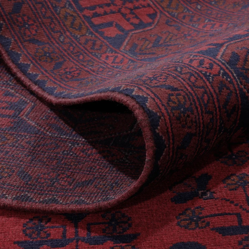 Afghan Teppich - Kunduz - 199 x 298 cm - rot