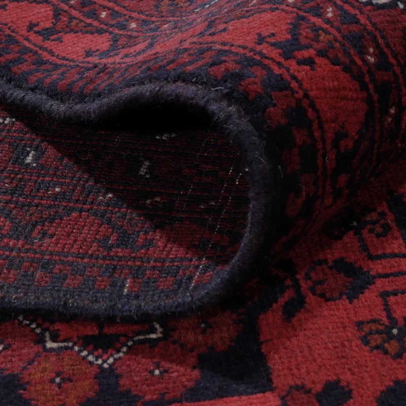 Afghan Teppich - Kunduz - 205 x 292 cm - rot