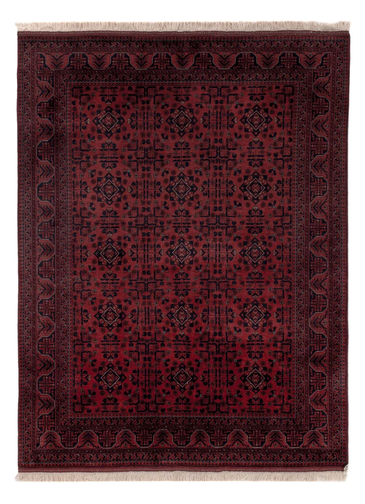 Afghan Teppich 149x196cm - Orientteppich - rot