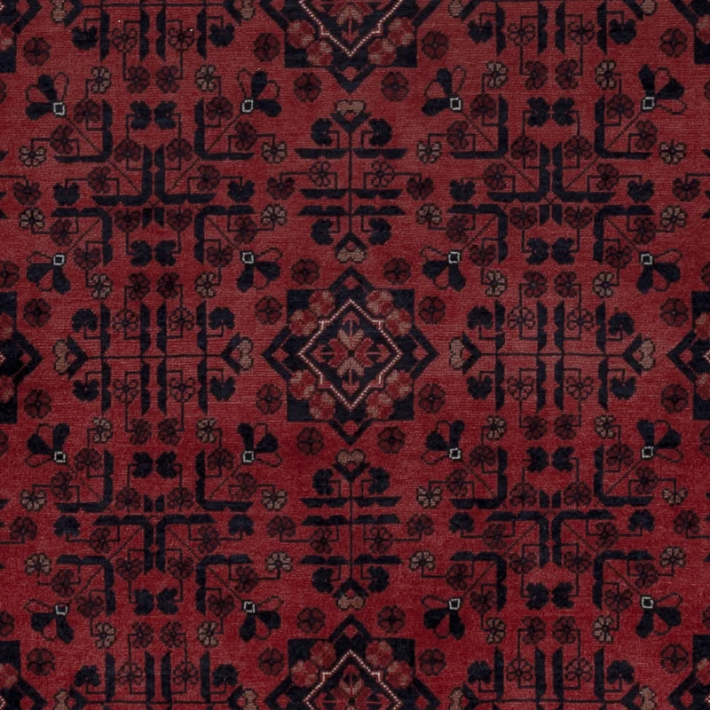 Afghan Teppich 149x196cm - Orientteppich - rot