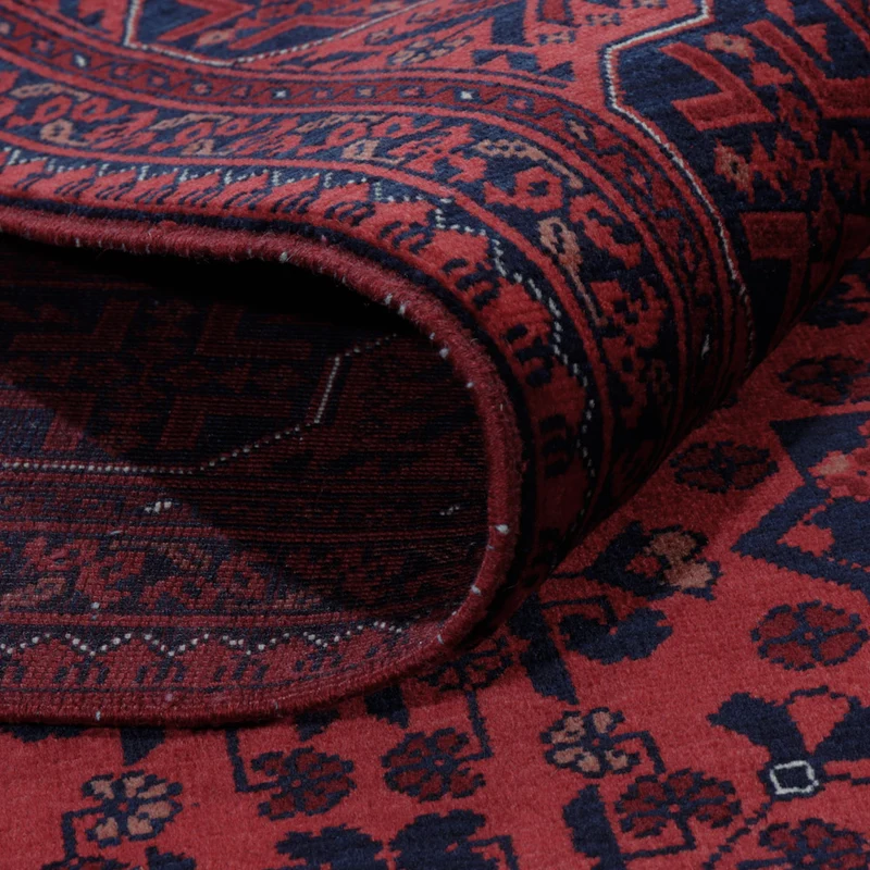 Afghan Teppich 149x196cm - Orientteppich - rot