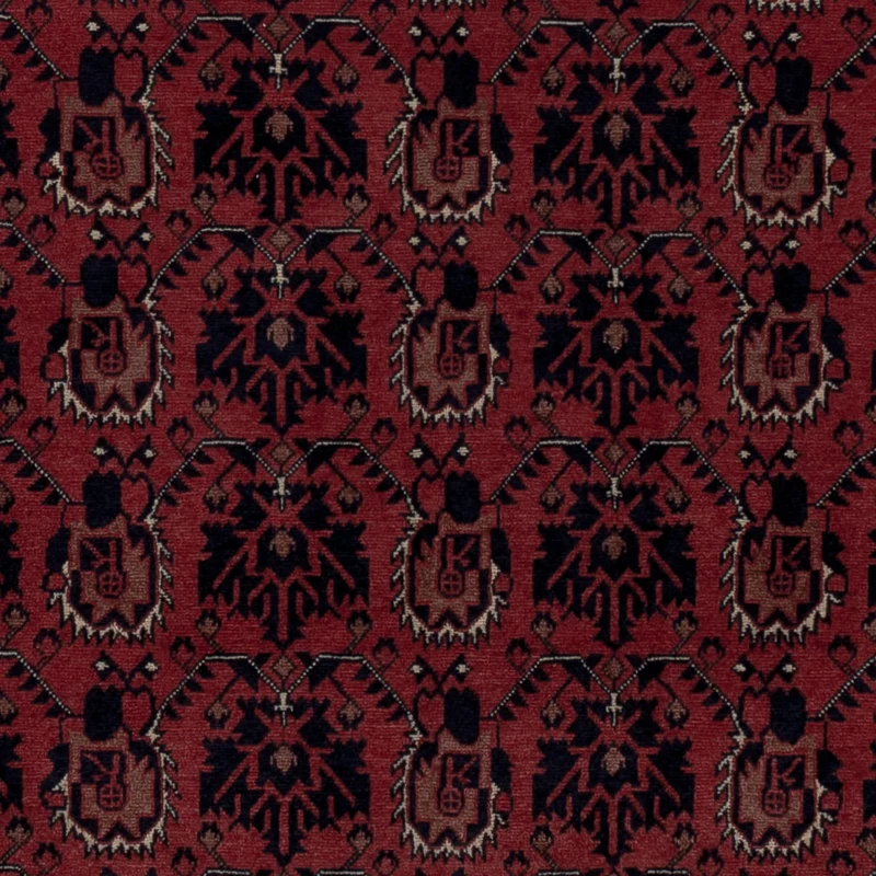Afghan Teppich 149x195cm - Orientteppich - rot
