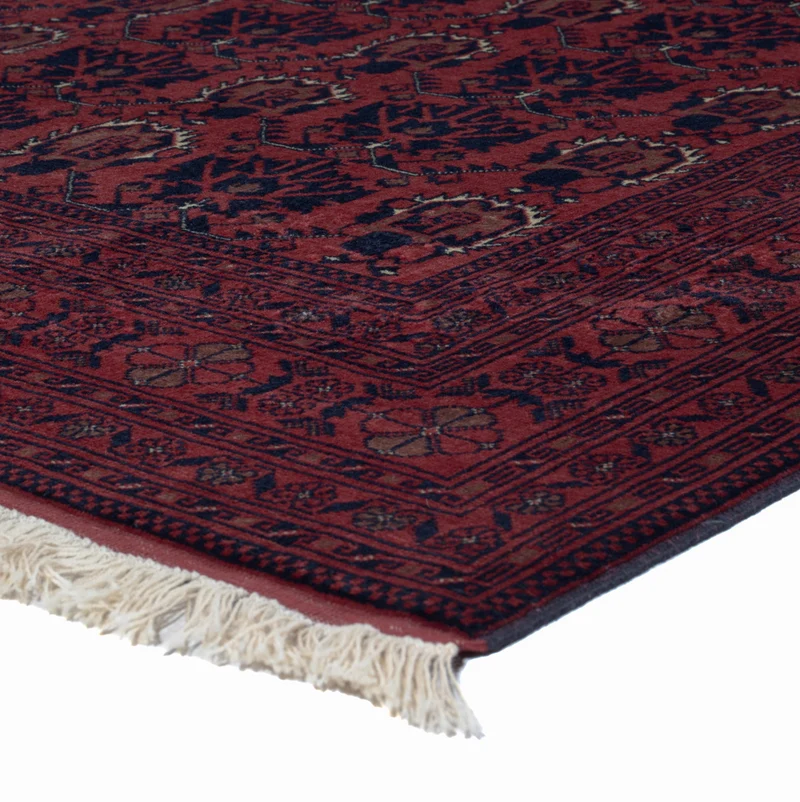 Afghan Teppich 149x195cm - Orientteppich - rot