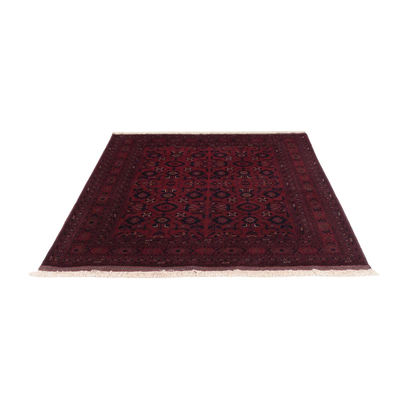 Afghan Teppich 150x196cm - Orientteppich - rot