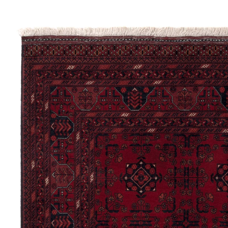 Afghan Teppich 149x197cm - Orientteppich - rot