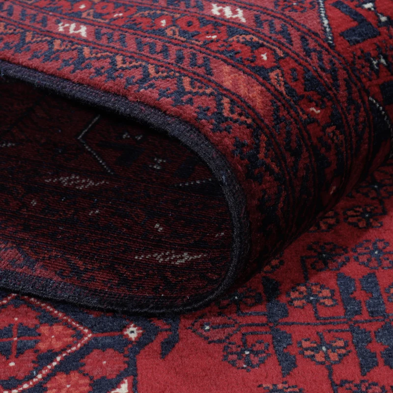 Afghan Teppich 149x197cm - Orientteppich - rot