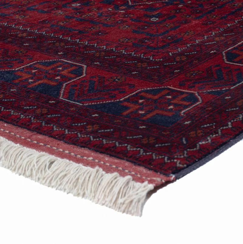 Afghan Teppich 151x195cm - Orientteppich - rot