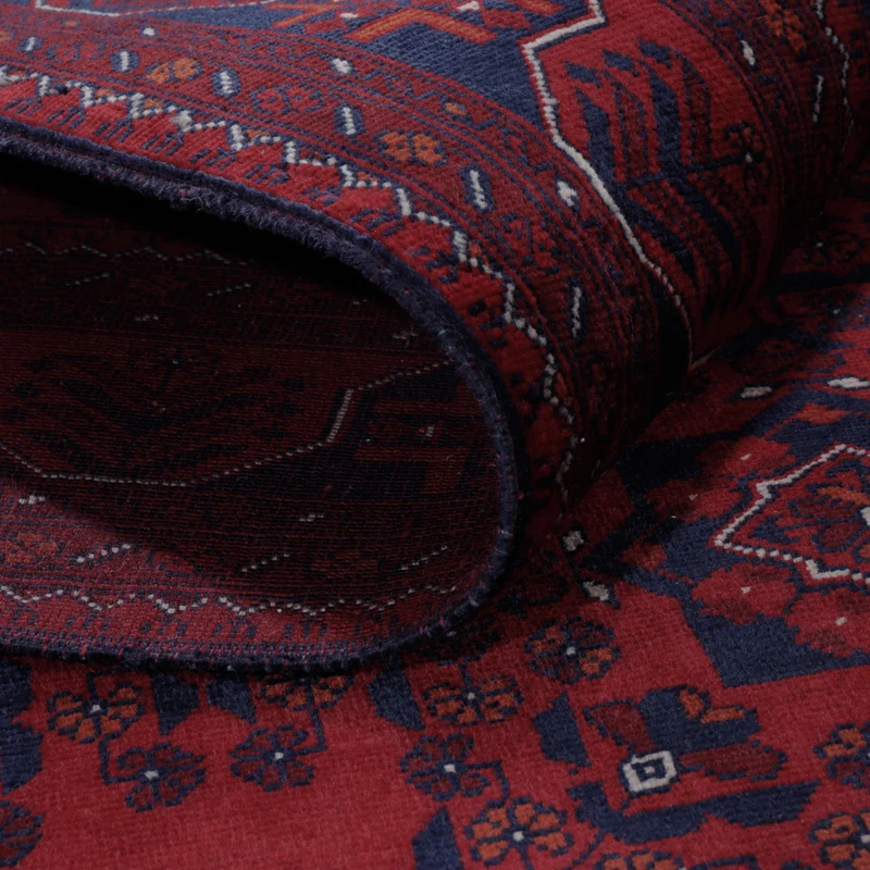 Afghan Teppich 151x195cm - Orientteppich - rot