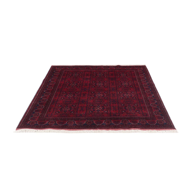 Afghan Teppich 151x195cm - Orientteppich - rot