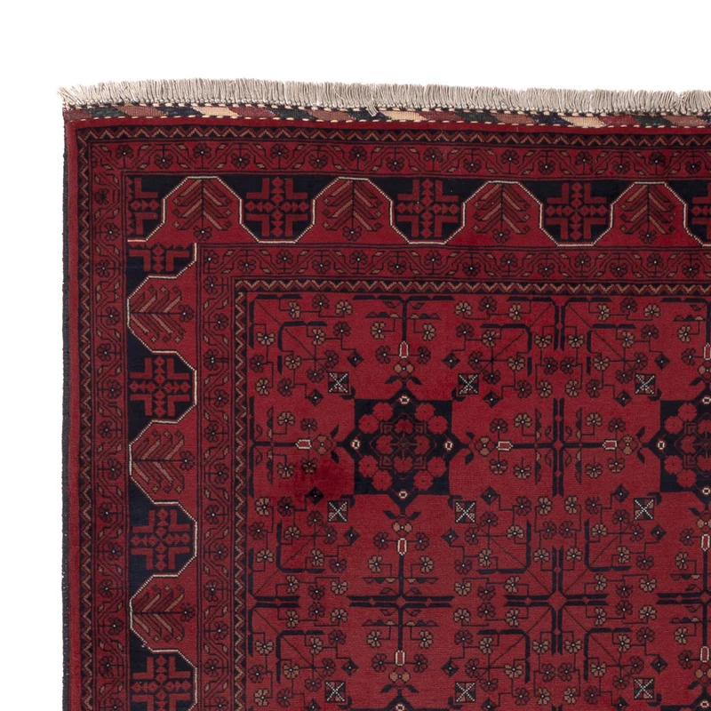 Afghan Teppich 151x197cm - Orientteppich - rot