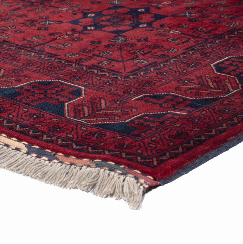 Afghan Teppich 151x197cm - Orientteppich - rot