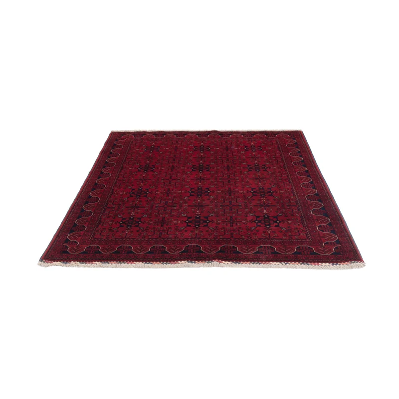 Afghan Teppich 151x197cm - Orientteppich - rot