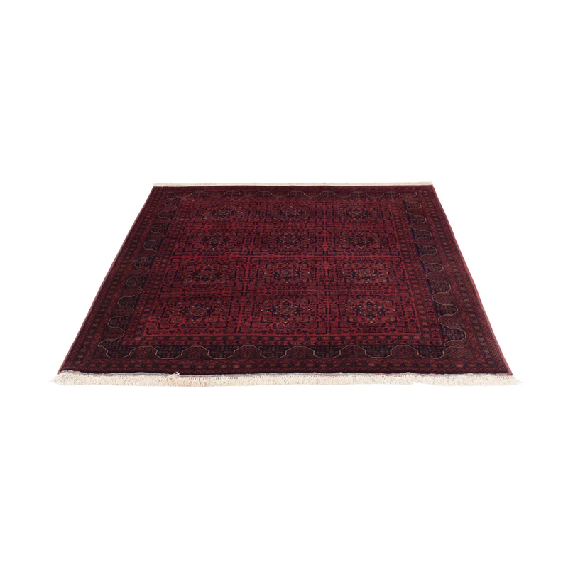 Afghan Teppich 147x193cm - Orientteppich - rot