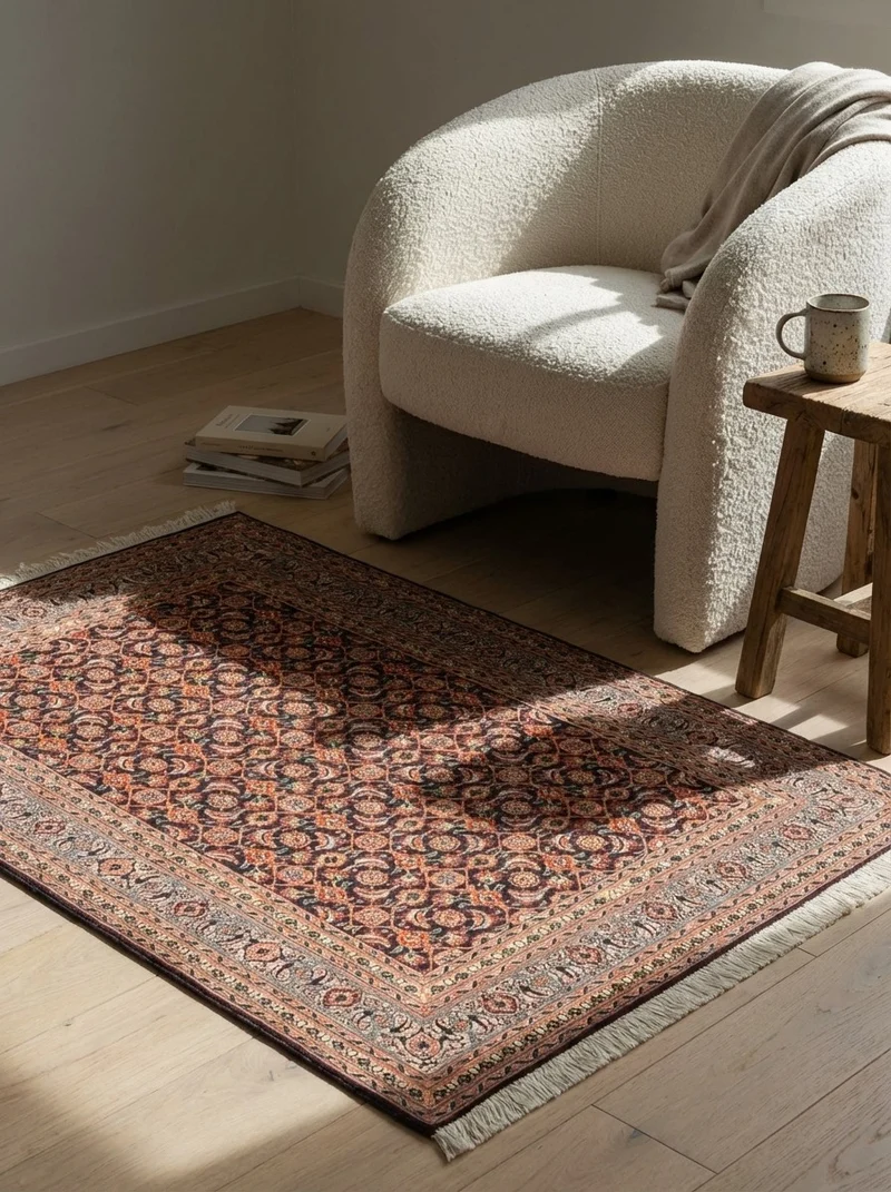 Tabriz 50 Raj · Handgeknüpft – Blau, 151x105 cm