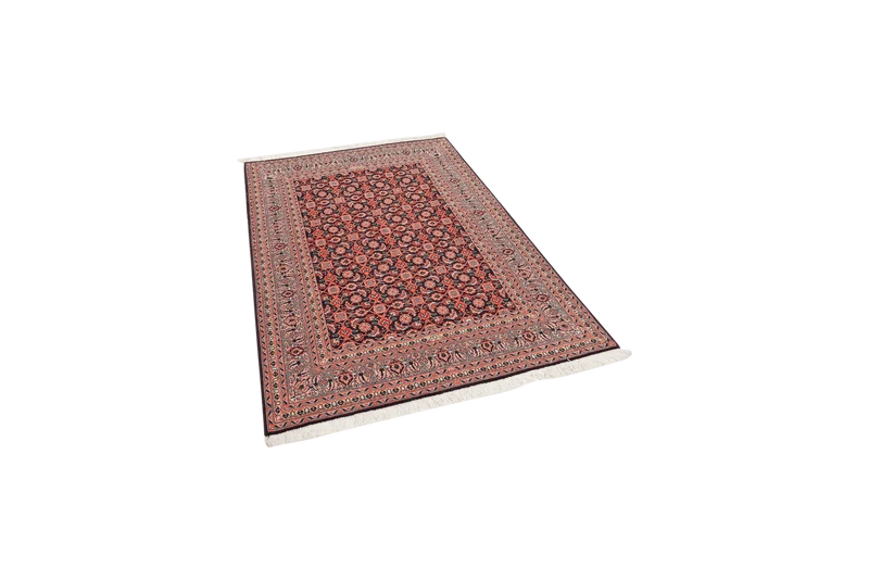Tabriz 50 Raj · Handgeknüpft – Blau, 151x105 cm