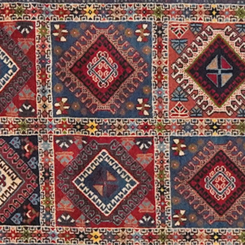 Yalameh · Handgeknüpft – Beige, 399x80 cm